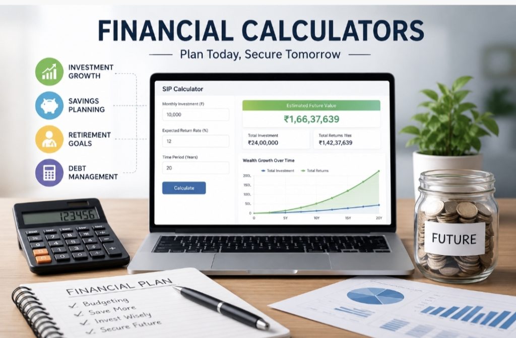 Best Financial Calculators to Track Your Savings financial calculators feature image.webp